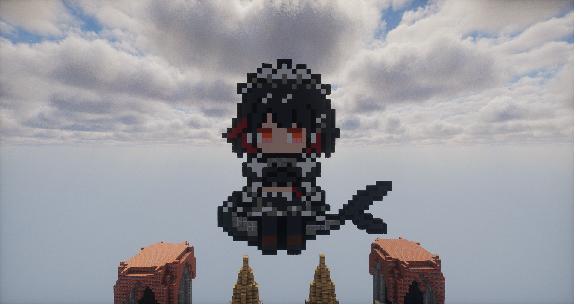 玩家像素艺术作品